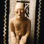 Statuette Mali -12 x 19 cm - terre