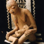 Statuette Mali - 22 x 16 - terre
